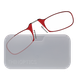 Очки Thinoptics +2.50, красные + Чехол универсальный прозрачный (2.5REDWUP) - зображення 2
