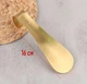 Металлическая лопатка для обуви Shoe Horn ложка / рожок для кроссовок / кед / ботинок / туфель с крючком для подвешивания, 16 см, золотистая (104955815) - изображение 5