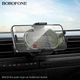 Автотримач для телефона BOROFONE BH133 Rio push-type car holder (air outlet) Black (6941991120664) - изображение 8