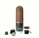 Портативная кофеварка iCafilas Travel Espresso Maker ME2218 Коричневая для молотого кофе и капсул Nespresso (ME2218BR) - изображение 2