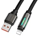 Дата кабель USB to Lightning для зарядки телефону / Провід шнур Юсб на Лайтнінг для швидкої зарядки та передачі даних 1.2 м 27W - зображення 2