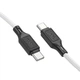 Кабель USB Type-C до USB Type-C / Провід шнур Юсб Тайп сі на Юсб Тайп сі для швидкої зарядки та передачі даних 1м 60W E2 - зображення 3