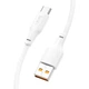 USB кабель Type-C для зарядки телефона / Провод шнур Юсб Тайп си для быстрой зарядки и передачи данных 1м C1 - изображение 3