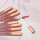 Матовый блеск для губ Hean Soft Nude Matte 63 Yummy Nude 6 мл (5907474494630) - изображение 3