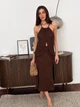 Топ женский ARTKNIT Loren 39572 L Шоколад (4823093471092) - изображение 5