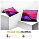 Чехол Smart Case на Lenovo Yoga Tab Plus (12.7") / чехол для планшета с функцией подставки / (красный) - изображение 6