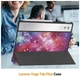Чехол Smart Case на Lenovo Yoga Tab Plus (12.7") / чехол для планшета с функцией подставки / (galaxy) - изображение 4