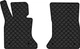 Килимки з екошкіри EVAtech ECO в салон авто передні для 5 Series (F10) (xDrive) Restyling Electric seats BMW 2013-2017 6 покоління Sedan EU Екошкіра чорна з чорною ниткою чорний кант (BM11058A2BW4BBB) - зображення 1