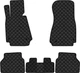 Килимки з екошкіри EVAtech ECO в салон авто для 5 Series (E39) BMW 1995-2004 4 покоління Sedan EU Екошкіра чорна з чорною ниткою чорний кант (BM21085C5BW4BBB) - зображення 1