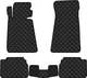 Коврики из экокожи EVAtech ECO в салон авто для 5 Series (E34) BMW 1987-1996 3 поколения Combi EU Экокожа черная с черной нитью черный кант (BM52108C5BBB) - изображение 1