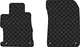 Коврики из экокожи EVAtech ECO в салон авто передние для ILX Acura 2012-2022 1 поколение Sedan USA Экокожа черная с черной нитью черный кант (AA42238AB2TL4BBB) - изображение 1
