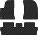 Коврики из экокожи EVAtech ECO в салон авто для C4 Picasso Citroen 2013-2018 2 поколения Minivan EU Экокожа черная с черной нитью черный кант (CN22514ZG3AV2BBB) - изображение 1