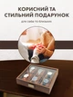 Коробка для часов и украшений 6 отделений 26x21x7.5 см коричневая (CWO-004) - изображение 6