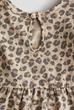 Сукня бежеве леопардовий принт H&M 98см (400010988) - зображення 2