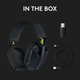 Навушники Logitech G435 LIGHTSPEED Wireless Gaming Headset — Black (981-001050) - изображение 9