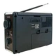 Радіоприймач AM/FM/SW1-SW9 GOLON RX-9966UAR із USB, SD, MP3 радіо програвач з акумулятором Коричневий - изображение 2