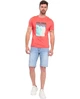 Футболка мужская Lee Cooper 10196460.937 XXL коралловая (5942723048271) - изображение 6