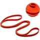 Резиновая петля для тренировки "Pro Loop Bands" NE-B-452-5-14 5-14 кг оранжевая - изображение 2