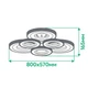 Светодиодная люстра с пультом Ardero AL6166ARD VIVID 75Вт 3000-6500К IP20 круг - изображение 3