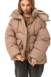 Куртка Emass 510-99-2 44 темно-бежевий (510-99-2) - изображение 13