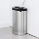 Бак для белья Brabantia двухсекционный 55 л Matt Steel (105029) - изображение 5