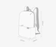 Рюкзак Xiaomi Mi Casual Daypack 10 литров Dark Blue - изображение 4