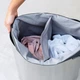 Бак для белья Brabantia двухсекционный 55 л Matt Steel (105029) - изображение 10
