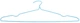 Набор вешалок для одежды Idea Home 39.4х21х0.3 см 8 шт Turquoise (6707234) - изображение 4