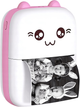 Детский портативный мини термопринтер JoyPro Mini Printer Pink (1091-21r) - изображение 1
