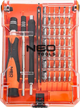 Zestaw końcówek wkrętakowych NEO Tools z uchwytem 45 szt 06-111-1 (5907558479690) - obraz 4