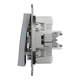 Вимикач для жалюзі Asfora Schneider Electric сталь EPH1300162 - зображення 3