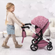 Wózek dla lalek Bayer Design Xeo 2 w 1 Różowy (4003336418965) - obraz 6
