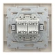 Розетка подвійна комп'ютерна категорії 6e Schneider Electric крем EPH4800123 - зображення 2
