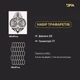 Набір DFA Дамаск + Геометрія - Трафарети для декору стін під штукатурку та фарбу 0,3-1 мм (N00067) - зображення 2