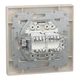Розетка компьютерная двойная категории 5e Asfora Schneider Electric крем EPH4400123 - изображение 4