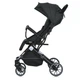 Детская прогулочная коляска-книга Bambi M 5727-1 FLASH Almost Black с рождения до 4 лет - изображение 4