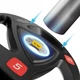 Диск олимпийский 4FIZJO 2 x 5 кг 51 мм металлический, прорезиненный Black (P-5905973401241) - изображение 3