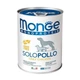 Вологий корм Monge Monoprotein Dog Solo Only Chicken паштет з куркою для собак 400г - зображення 2
