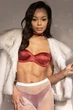 Комплект белья из сатина ness Perfect Female Бордовый L/85A (193LS-32BR-br) - изображение 4