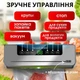 Вакуумный упаковщик бытовой Вакууматор для сухих и влажных продуктов + в комплекте 10 вакуумных пакетов - изображение 4