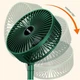 Складной Настольный Вентилятор Аккумуляторный Folding Storage Fan USB 36 см, 3 режима обдува - изображение 3