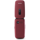 Мобильный телефон PANASONIC раскладушка 2.4" 1000мАч Red (KX-TU446EXR) - изображение 5