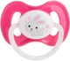 Пустышка латексная круглая Canpol Babies Bunny & Company 6-18 мес Розовая (23/278_pin_new) - изображение 1