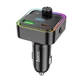 Автомобильный FM-трансмиттер HOCO E81 Fantasy Bluetooth 5.0 PD 30 Вт QC3.0 2×USB-A + USB-C (B5FEC230728A) - изображение 2