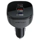 Автомобильное зарядное устройство 165W, 3 порта USB-C/USB-A, быстрая зарядка, защита, черный - изображение 4