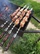 Шампур для шашлыка Кольцо 1шт Gorillas BBQ ручная работа 45 см SKK5 - изображение 10