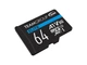 Карта пам'яті Team 64GB MicroSDHC UHS-I Class 10 Black (TEAUSDX64GIV30A103) - изображение 2