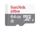 Карта пам'яті SanDisk 64 GB microSDHC UHS-I Ultra + SD adapter (SDSQUNR-064G-GN3MA) - изображение 3