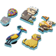 Джибітси Crocs Jibbitz Pixar Up 10015110 5 шт Різнокольорові (198445136504) - зображення 3
