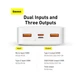 Павербанк для зарядки устройств Baseus Airpow Quick Charge 20000 mAh 20W, белый - изображение 6